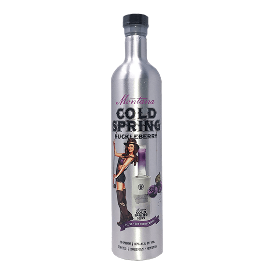 Montana Cold Spring Huckleberry Vodka - METAL