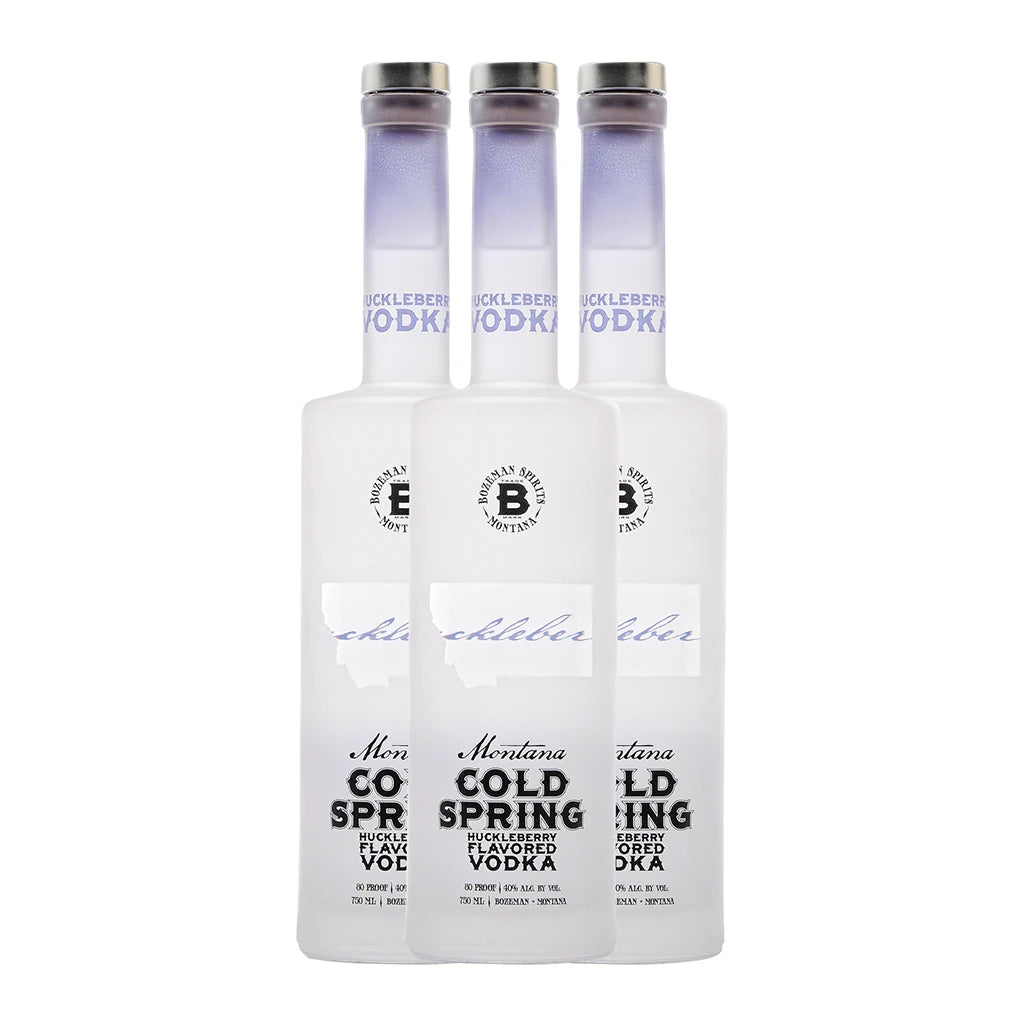 Montana Cold Spring Huckleberry Vodka – Bozeman Spirits