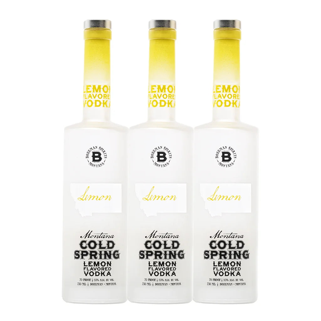 Montana Cold Spring Lemon Vodka