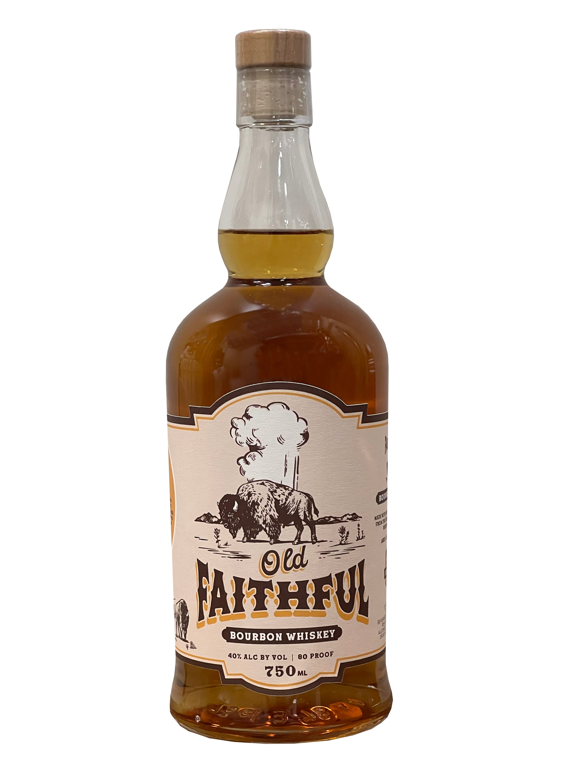 Old Faithful Bourbon Whiskeyのボトル画像